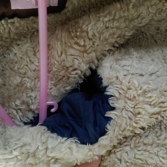 🎉HP🎉Super Warm Gap Girl's Sherpa Lined Denim Jacket - Picture 5 of 5